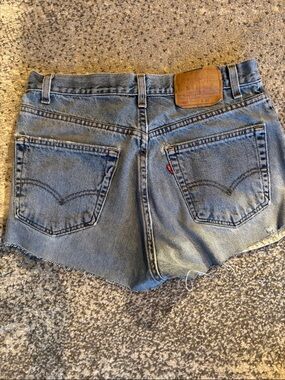 Levi’s 505 shorts High-Rise Light Blue Denim Shorts